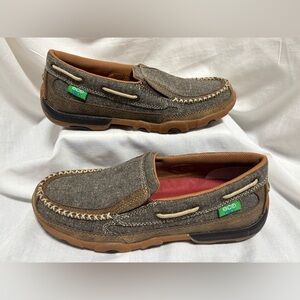 Twisted X eco Mens Round Toe Slip-On
Low Top Casual Loafer Shoes Size 8.5M